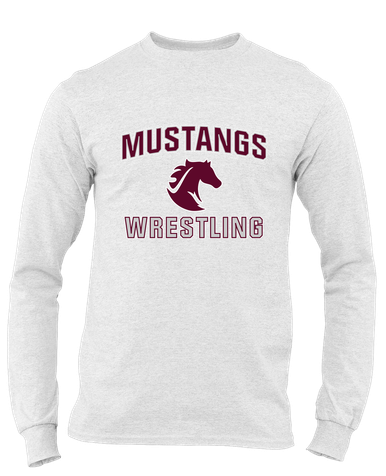 Northside Mustangs Wrestling Men's LS T-Shirt