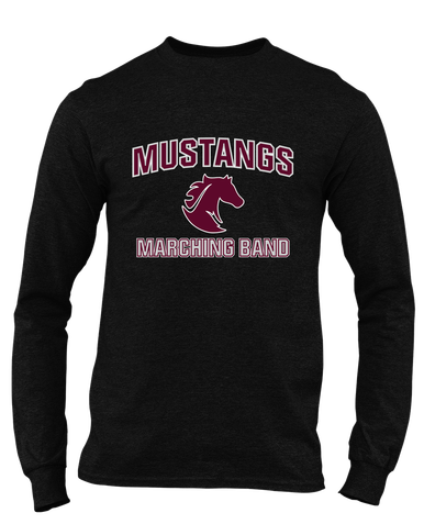 Northside Mustangs Marching Band Men's LS T-Shirt