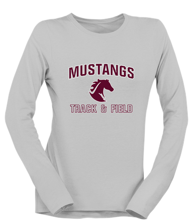 Northside Mustangs Track & Field Women's LS T-Shirt