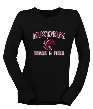 Northside Mustangs Track & Field Women's Premium LS T-Shirt