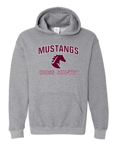 Northside Mustangs Cross Country Men's Hoodie