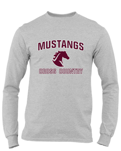Northside Mustangs Cross Country Men's LS T-Shirt