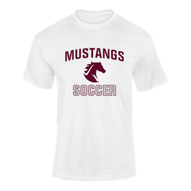 Northside Mustangs Soccer #1 Men's SS T-Shirt