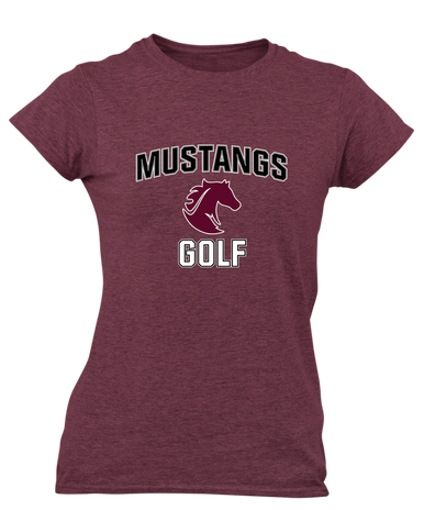 Northside Mustangs Golf Women's Premium SS T-Shirt