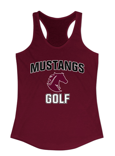 Northside Mustangs Golf Women's Tank Top