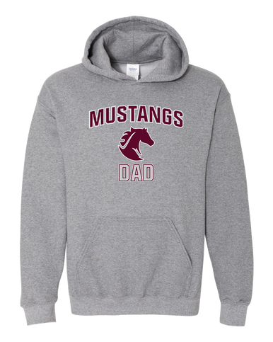 Northside Mustangs Dad Men's Hoodie