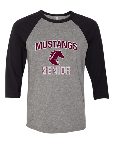 Northside Mustangs Senior #1 Men's Baseball T-Shirt