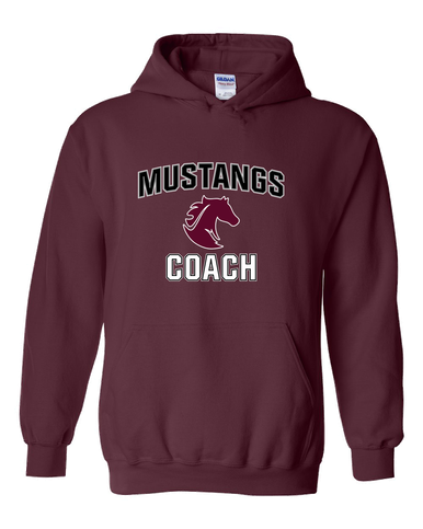 Northside Mustangs Coach Men's Hoodie