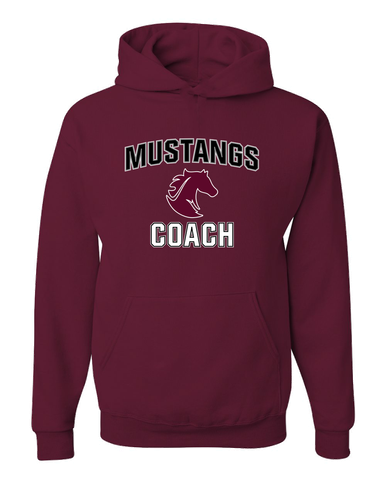 Northside Mustangs Coach Men's Premium Hoodie