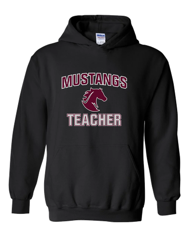 Northside Mustangs Teacher Men's Hoodie