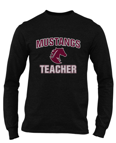 Northside Mustangs Teacher Men's Premium LS T-Shirt