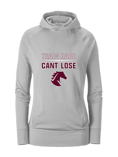 Northside Mustangs Train Hard, Can't Lose Women's Hoodie