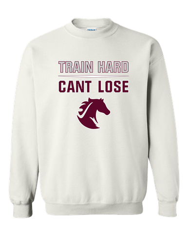 Northside Mustangs Train Hard, Can't Lose Men's Sweatshirt
