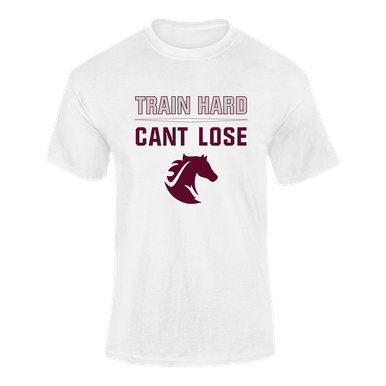 Northside Mustangs Train Hard, Can't Lose Men's Premium SS T-Shirt