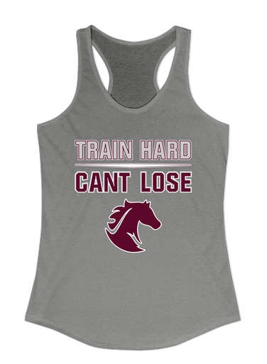 Northside Mustangs Train Hard, Can't Lose Women's Tank Top