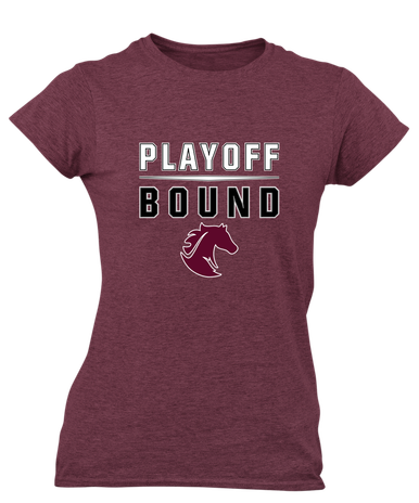 Northside Mustangs Playoff Bound Women's SS T-Shirt