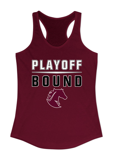 Northside Mustangs Playoff Bound Women's Tank Top