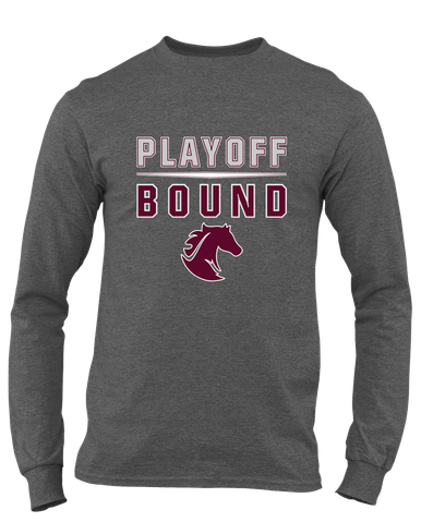 Northside Mustangs Playoff Bound Men's Premium LS T-Shirt