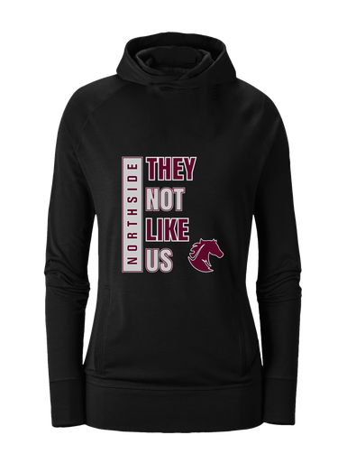 Northside Mustangs They Not Like Us #1 Women's Hoodie