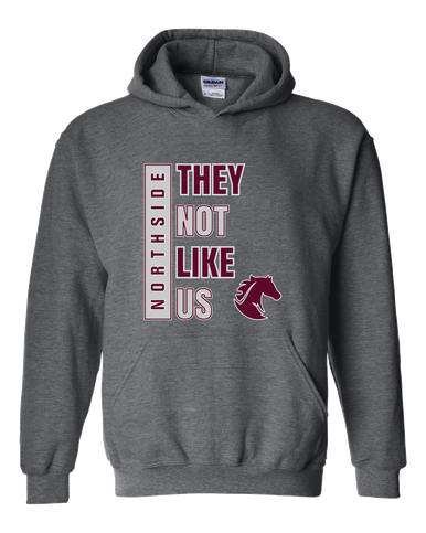 Northside Mustangs They Not Like Us #1 Men's Hoodie