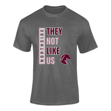 Northside Mustangs They Not Like Us #1 Men's SS T-Shirt