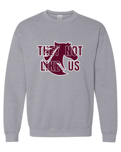 Northside Mustangs They Not Like Us #2 Men's Sweatshirt