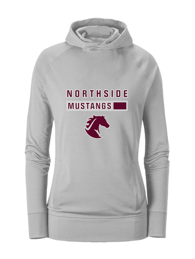 Northside Mustangs Mascot #7 Women's Hoodie