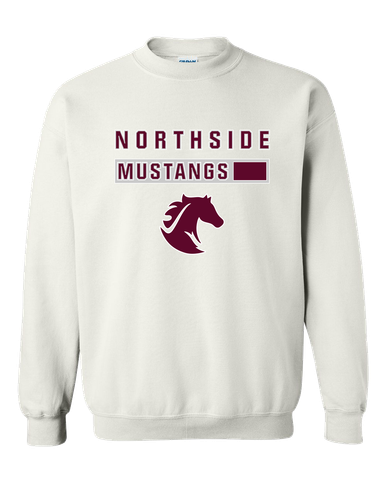 Northside Mustangs Mascot #7 Men's Sweatshirt