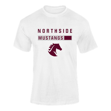 Northside Mustangs Mascot #7 Men's Premium SS T-Shirt