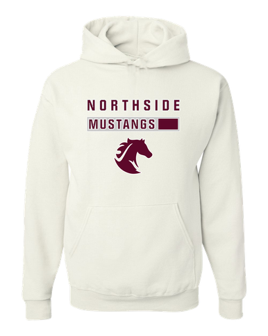 Northside Mustangs Mascot #7 Men's Premium Hoodie