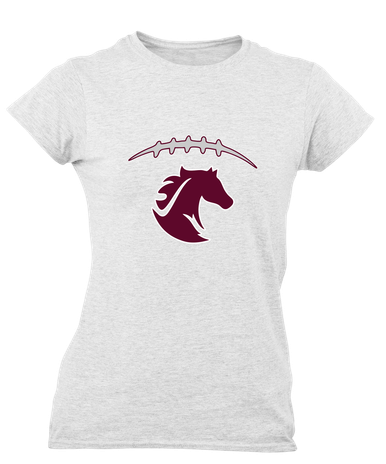 Northside Mustangs Football #2 Women's SS T-Shirt