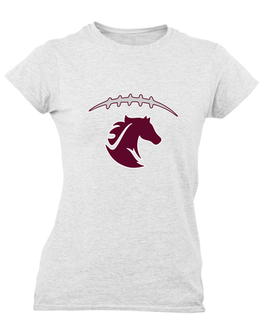 Northside Mustangs Football #2 Women's Premium SS T-Shirt