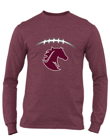 Northside Mustangs Football #2 Men's LS T-Shirt