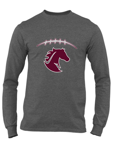 Northside Mustangs Football #2 Men's Premium LS T-Shirt