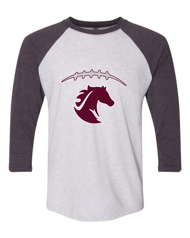 Northside Mustangs Football #2 Men's Baseball T-Shirt