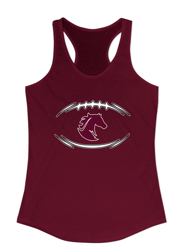 Northside Mustangs Football #3 Women's Tank Top