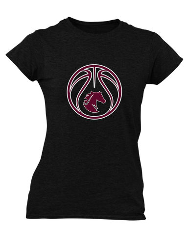 Northside Mustangs Basketball #2 Women's Premium SS T-Shirt