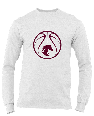 Northside Mustangs Basketball #2 Men's Premium LS T-Shirt
