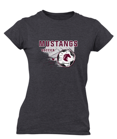 Northside Mustangs Soccer #2 Women's Premium SS T-Shirt