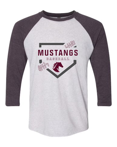 Northside Mustangs Baseball #2 Men's Baseball T-Shirt