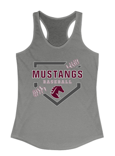 Northside Mustangs Baseball #2 Women's Tank Top