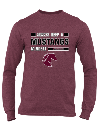 Northside Mustangs Mindset Men's LS T-Shirt