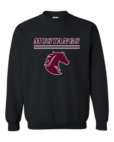 Northside Mustangs Mascot #8 Men's Sweatshirt