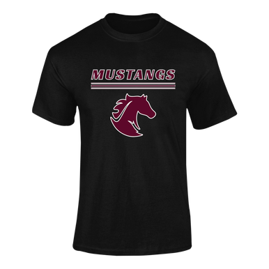 Northside Mustangs Mascot #8 Men's SS T-Shirt