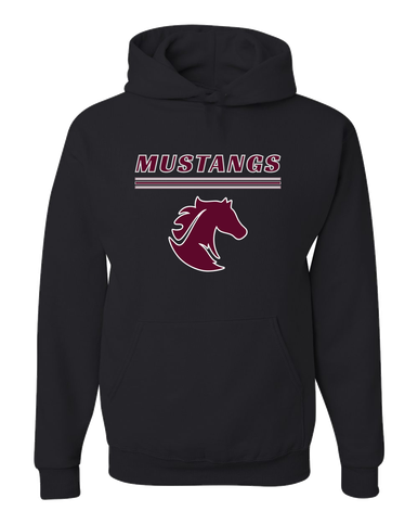 Northside Mustangs Mascot #8 Men's Premium Hoodie