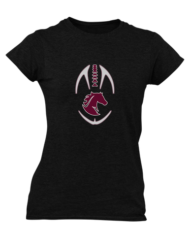 Northside Mustangs Football #4 Women's Premium SS T-Shirt