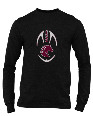 Northside Mustangs Football #4 Men's Premium LS T-Shirt