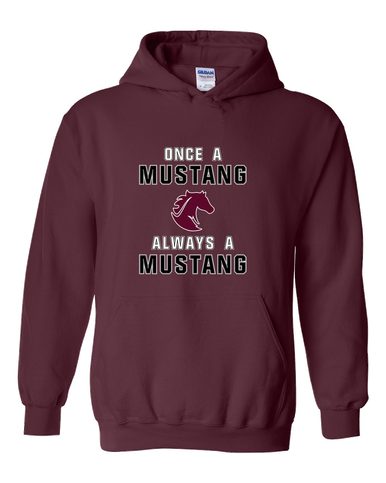 Northside Mustangs Once A Men's Hoodie
