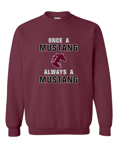 Northside Mustangs Once A Men's Sweatshirt