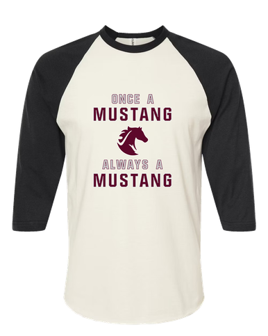 Northside Mustangs Once A Men's Baseball T-Shirt
